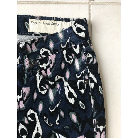 Rag & Bone Stretch Ikat Skinny Corduroy Pants - Picture 3 of 11